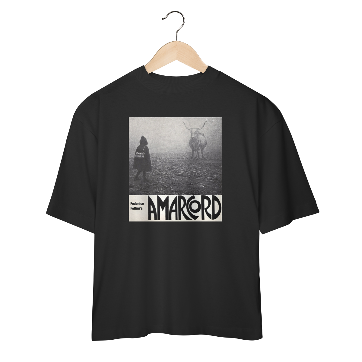 Nome do produto: Camiseta Oversized Fellini - Amarcord