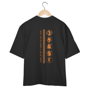 Nome do produto Camiseta Oversized - Sátiro (COSTAS)