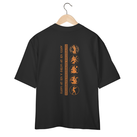 Camiseta Oversized - Sátiro (COSTAS)