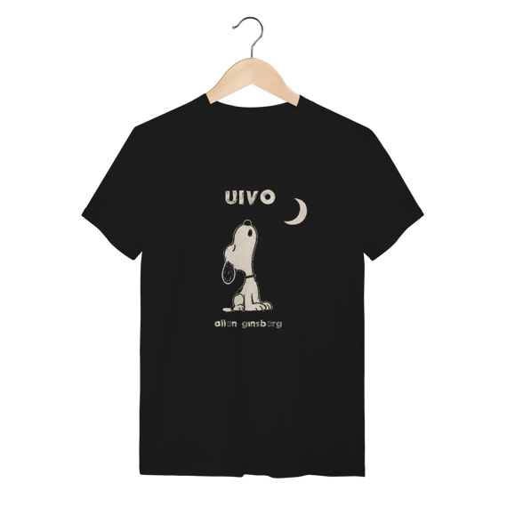 Camiseta O Uivo - Allen Ginsberg