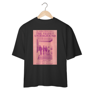 Camiseta Oversized The Velvet Underground Poster