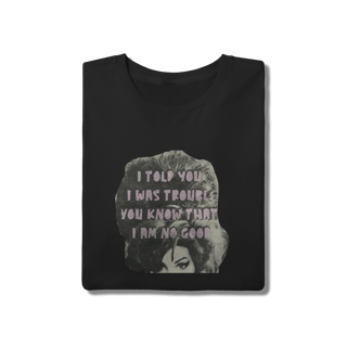 Nome do produto Camiseta Amy Winehouse - You know that I am no good