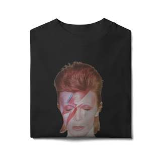 Nome do produto Camiseta Oversized David Bowie - Aladdin Sane