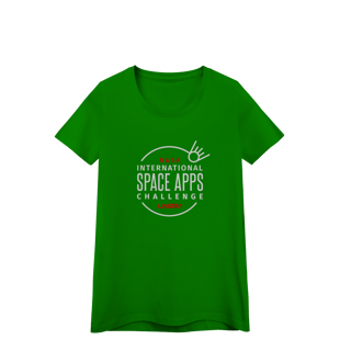 Nome do produtoCamisa Feminina Space Apps Challenge 