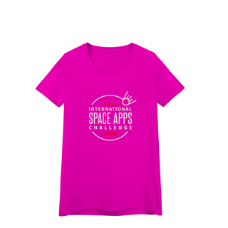 Nome do produtoCamisa Feminina Space Apps Challenge 