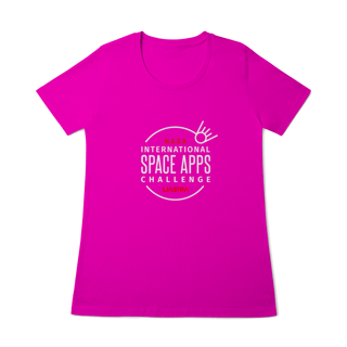 Nome do produtoCamisa Feminina Space Apps Challenge 
