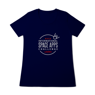 Nome do produtoCamisa Feminina Space Apps Challenge 