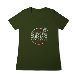 Nome do produtoCamisa Feminina Space Apps Challenge 