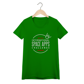 Nome do produtoCamisa Feminina Space Apps Challenge 
