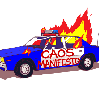 Nome do produto Camiseta Premium Caos Manifesto - Coleção Exclusivas