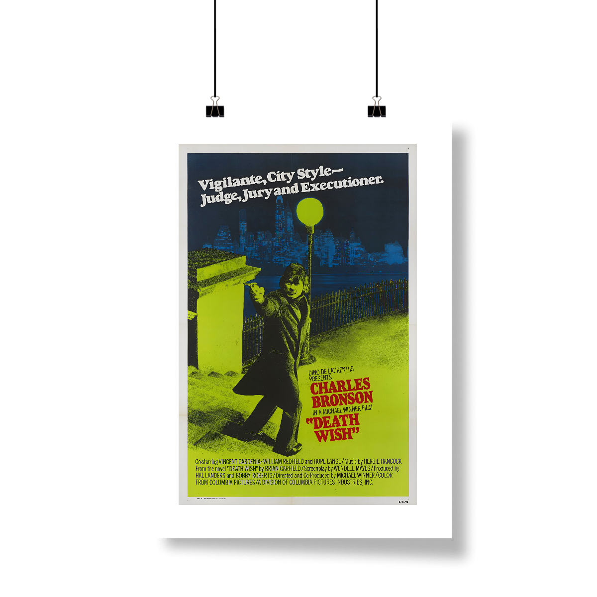 Nome do produto: Poster DeathWish - Coleção Filmes