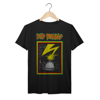 Nome do produto Camiseta Premium Bad Brains - Coleção Punk/ Hardcore