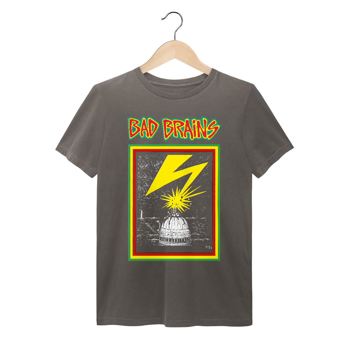 Nome do produto: Camiseta Estonada Bad Brains - Coleção Punk/ Hardcore