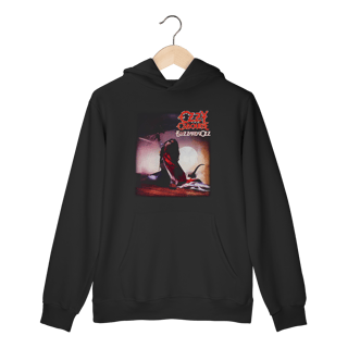 Moletom Canguru Premium Ozzy Osbourne - Blizzard of Ozz - Coleção Metal