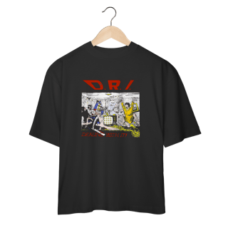 Nome do produto Camiseta Oversized D.R.I. - Dealing With It! - Coleção Metal/ Hardcore