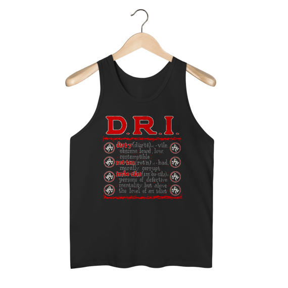 Regata D.R.I. - Definition - Coleção Metal/ Hardcore