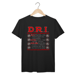 Camiseta Premium D.R.I. - Definition - Coleção Metal/ Hardcore