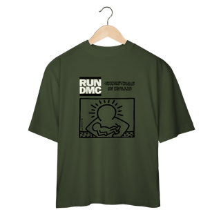 Nome do produto Camiseta Oversized RUN DMC - Christmas in Hollis - Coleção Rap