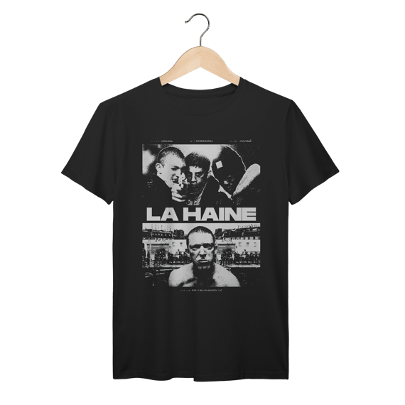Camiseta Premium La Haine - Coleção Filmes/ Rap