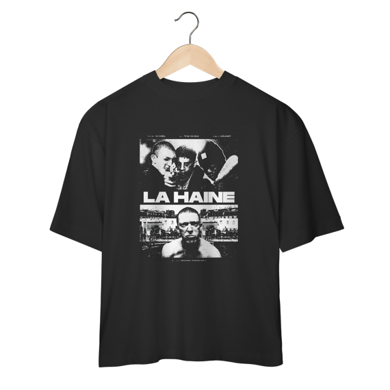 Camiseta Oversized La Haine - Coleção Filmes/ Rap