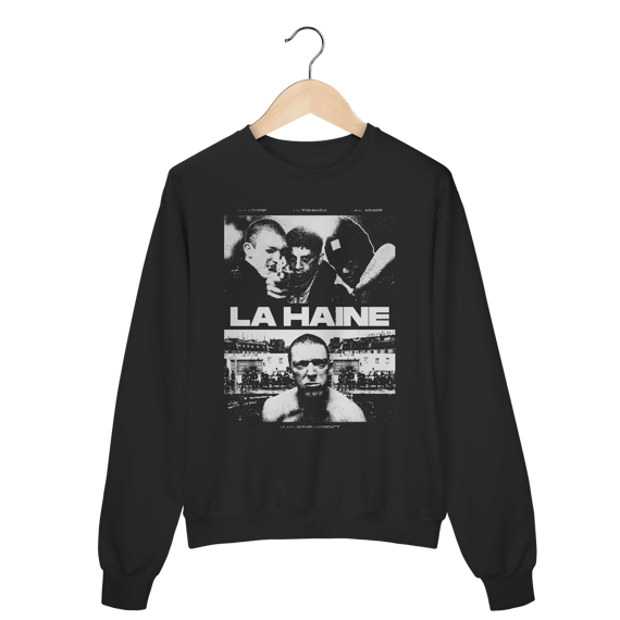 Moletom Fechado Premium La Haine - Coleção Filmes/ Rap