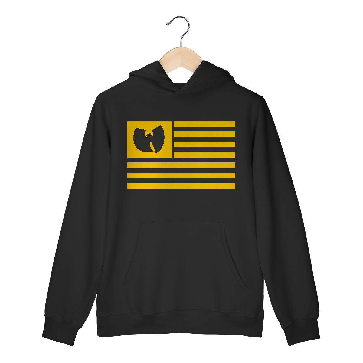 Nome do produto: Moletom Canguru Premium Wu Tang - Coleção Rap