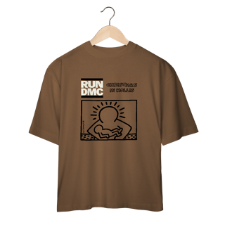 Nome do produto Camiseta Oversized RUN DMC - Christmas in Hollis - Coleção Rap