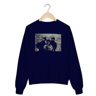 Nome do produto Moletom Fechado Premium RUN DMC - Coleção Rap