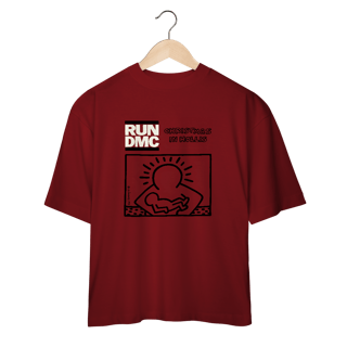 Nome do produto Camiseta Oversized RUN DMC - Christmas in Hollis - Coleção Rap