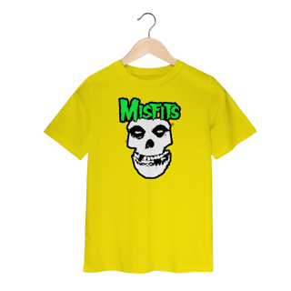 Nome do produto Camiseta Infantil Misfits - Coleção Punk