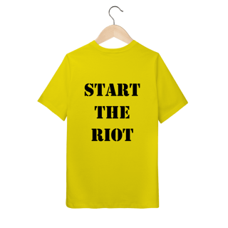 Nome do produto Camiseta Infantil Caos Manifesto - Logo - Coleção Exclusivas