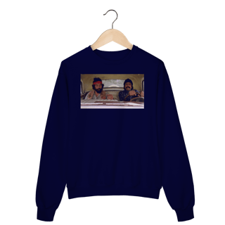 Nome do produto Moletom Fechado Premium Cheech & Chong - Coleção Filmes