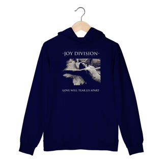 Nome do produto Moletom Canguru Premium Joy Division - Love Will Tear Us Apart - Coleção Post Punk/ Rock