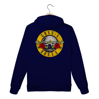 Nome do produto Moletom Canguru Premium Guns n' Roses - Coleção Rock