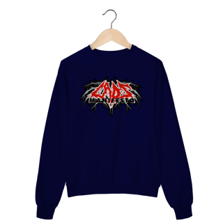 Nome do produto Moletom Fechado Premium Caos Manifesto - Logo - Coleção Exclusivas