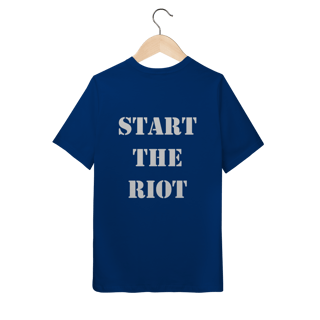 Nome do produto Camiseta Infantil Caos Manifesto - Logo - Coleção Exclusivas