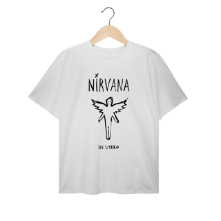 Nome do produto Camiseta Plus Size Nirvana - In Utero - Coleção Rock