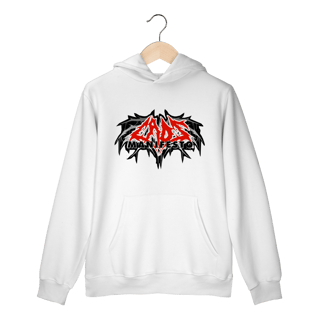 Moletom Canguru Premium Caos Manifesto - Logo - Coleção Exclusivas