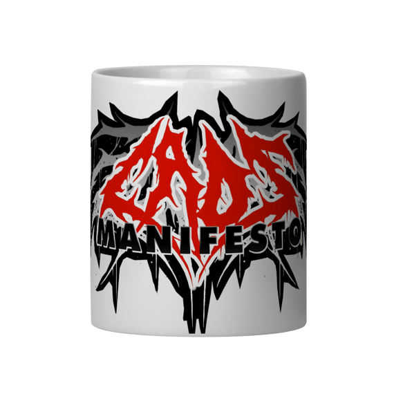 Caneca Caos Manifesto - Logo - Coleção Exclusivas