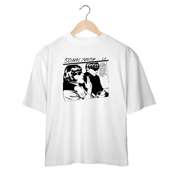 Camiseta Oversized Sonic Youth - Goo - Coleção Rock/ Alternativo