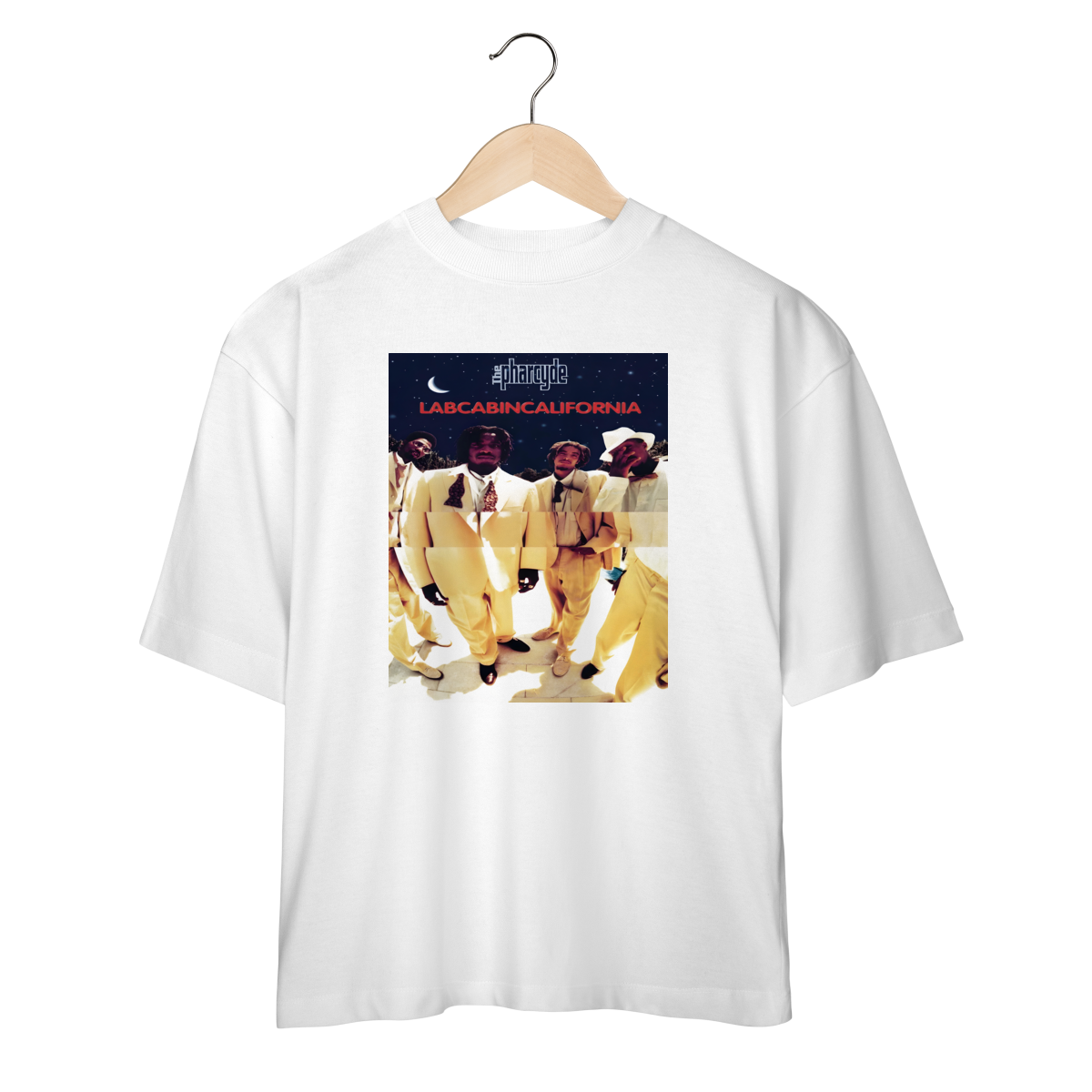 Nome do produto: Camiseta Oversized The Pharcyde - Labcabincalifornia - Coleção Rap
