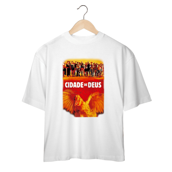 Camiseta Oversized Cidade de Deus - Coleção Filmes
