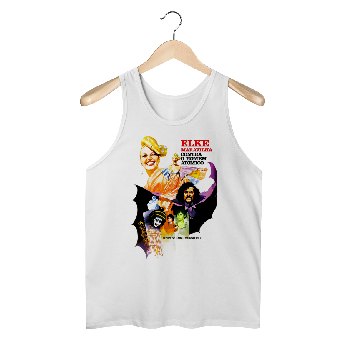 Nome do produto: Regata Elke Maravilha contra o Homem Atômico - Coleção filmes