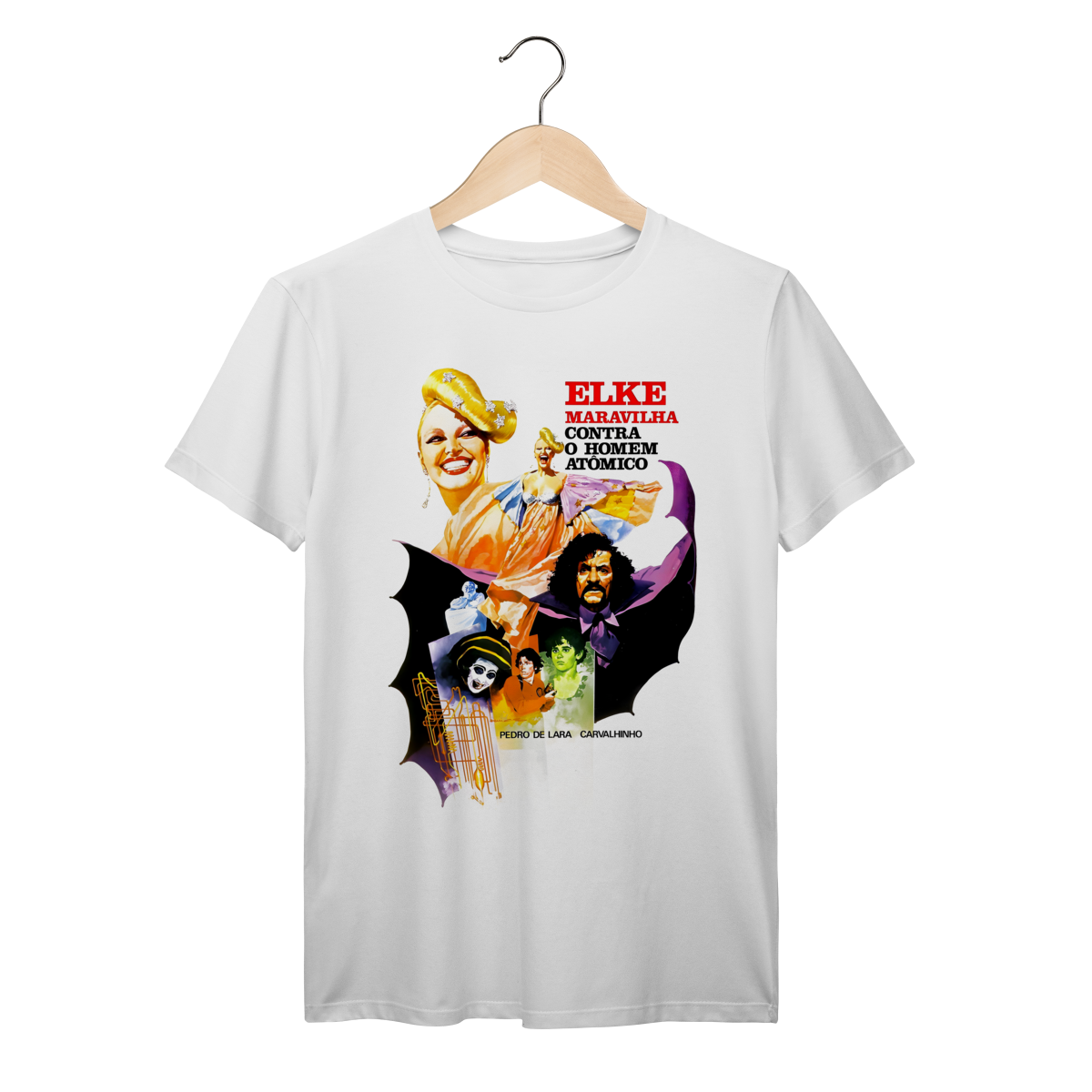 Nome do produto: Camiseta Premium Elke Maravilha contra o Homem Atômico - Coleção filmes