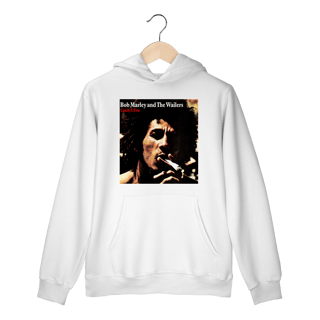 Nome do produto Moletom Canguru Premium Bob Marley and the Wailers - Catch a Fire - Coleção Reggae