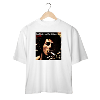 Camiseta Oversized Bob Marley and the Wailers - Catch a Fire - Coleção Reggae