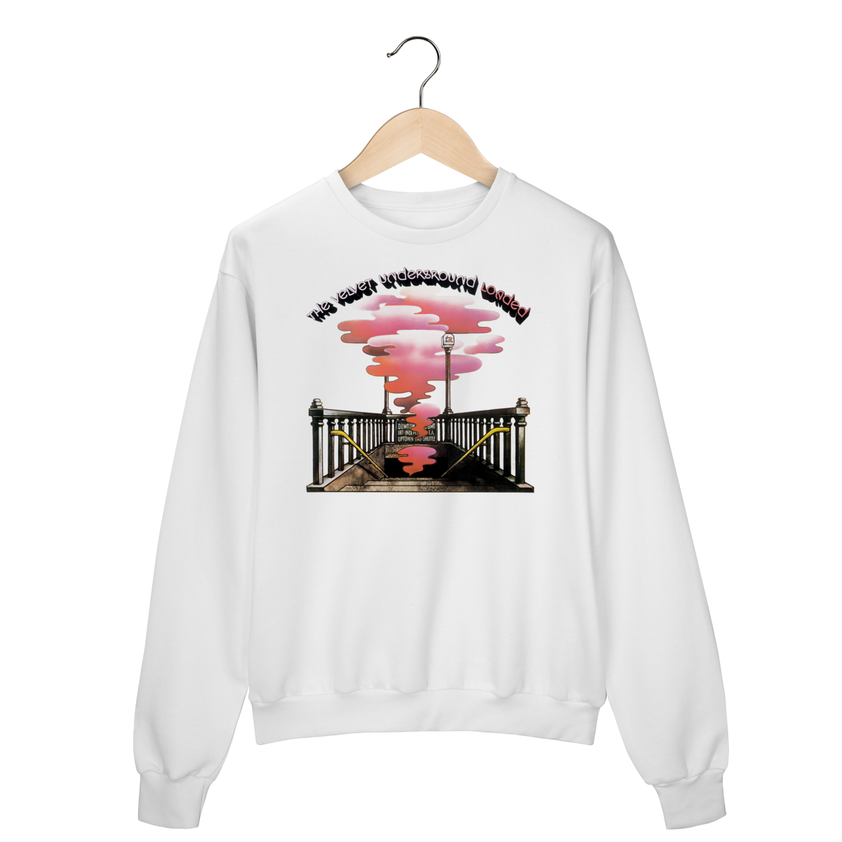 Nome do produto: Moletom Fechado Premium The Velvet Underground - Loaded - Coleção Rock