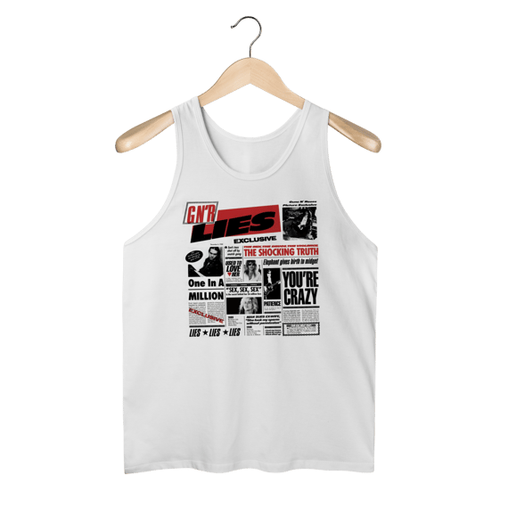 Regata Guns n' Roses - Lies - Coleção Rock