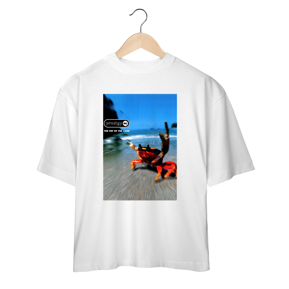 Nome do produto: Camiseta Oversized Prodigy - Coleção Drum n\' Bass