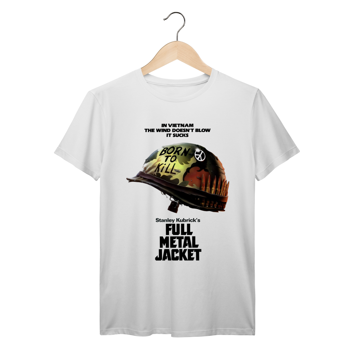 Nome do produto: Camiseta Premium Full Metal Jacket - Coleção Filmes